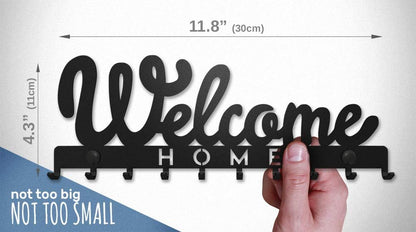 Welcome Home - Key Holder for Wall