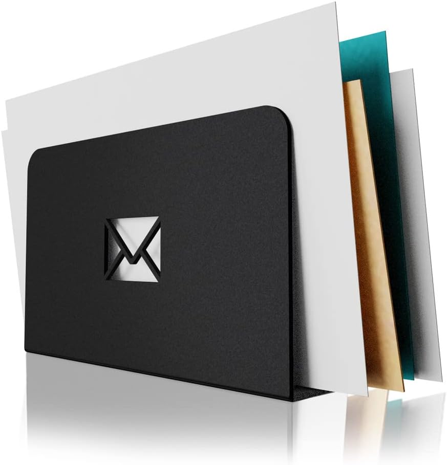 Mail Holder for Desktop - Black