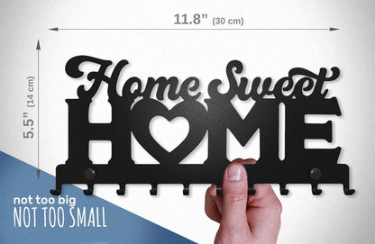 Home Sweet Home - Key Holder for Wall