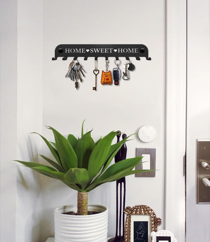 Home Sweet Home - Slim Wall Mounted Key Rack