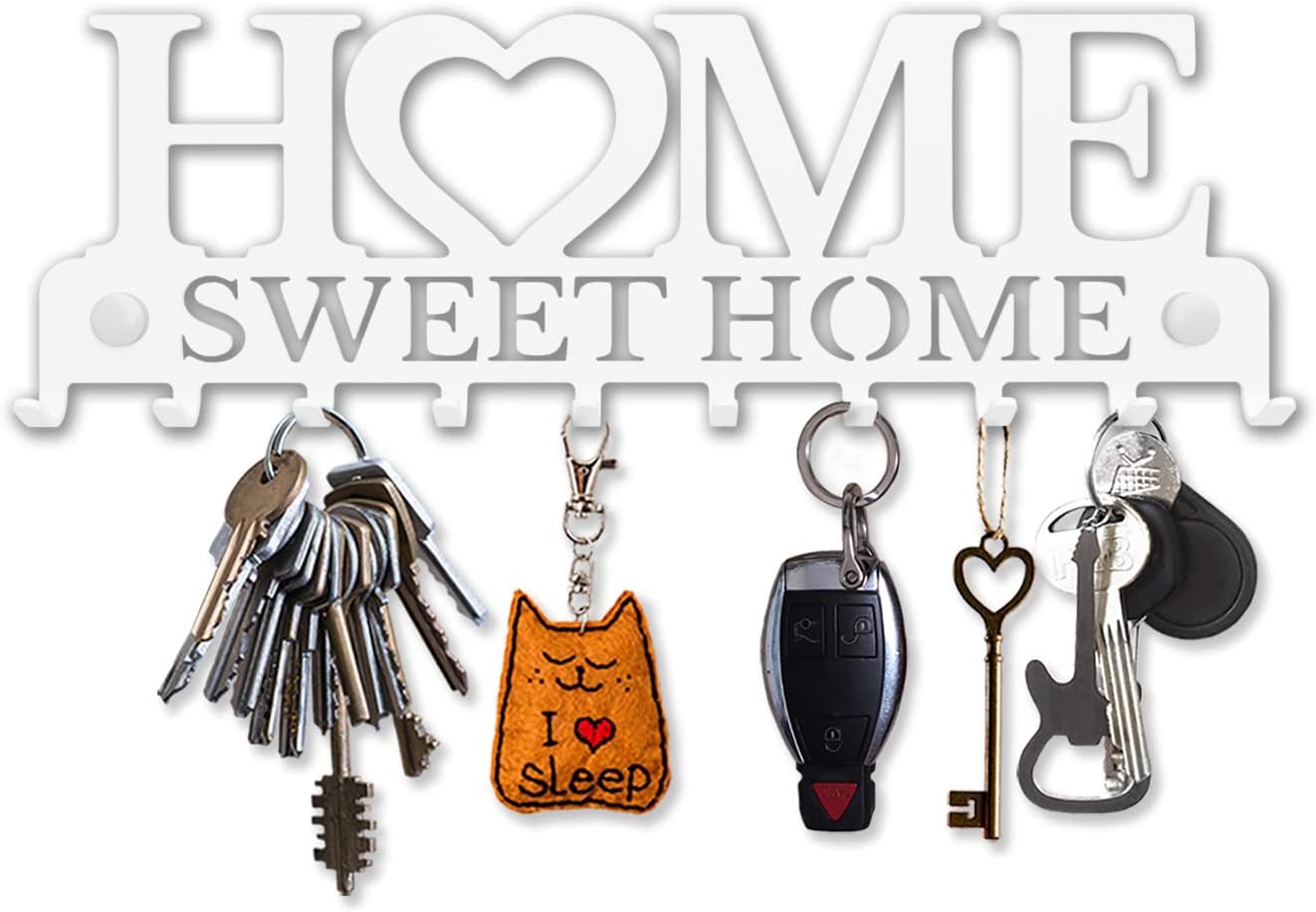 Home Sweet Home - Key Holder for Wall