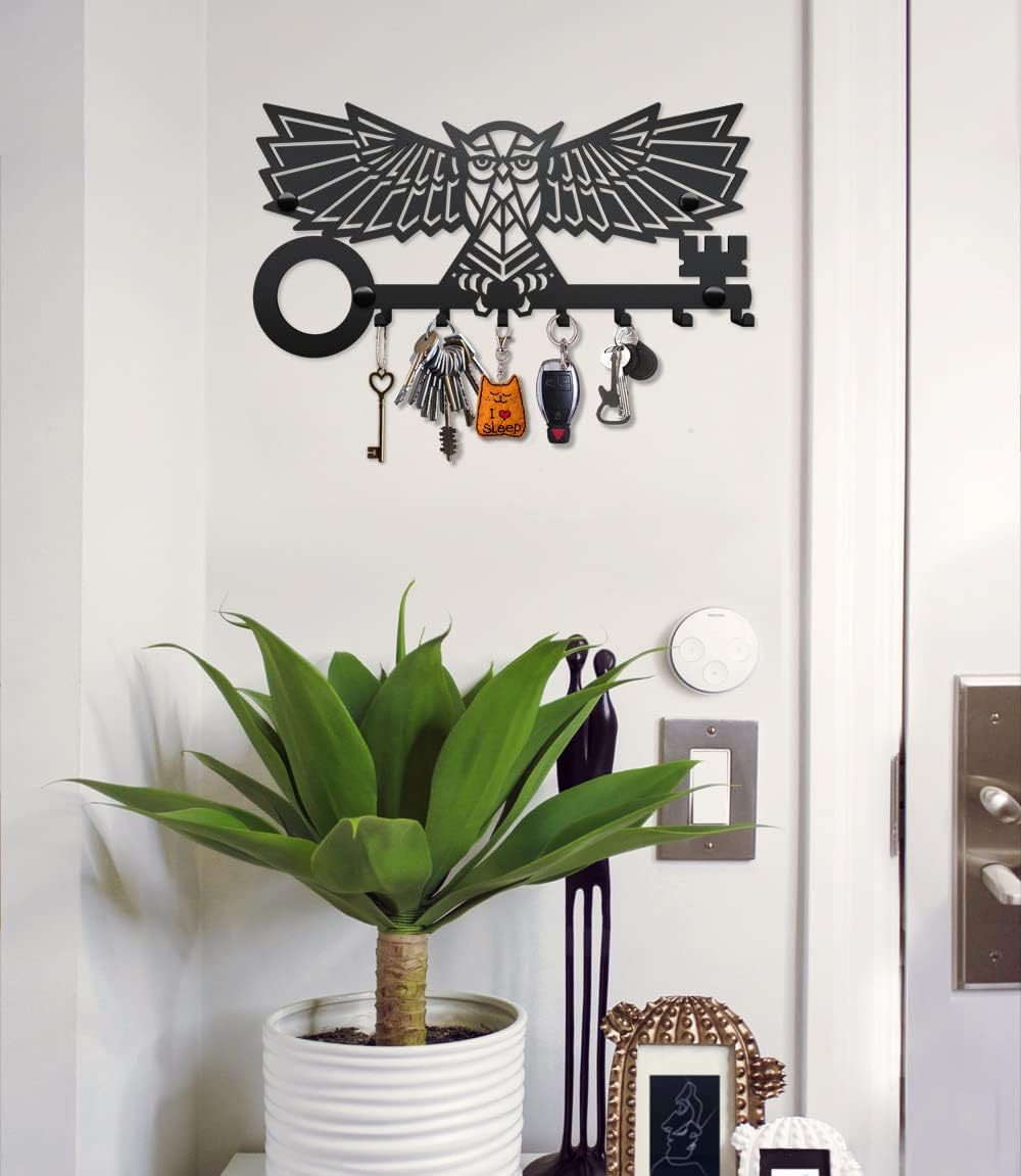 Night Owl - Key Holder for Wall