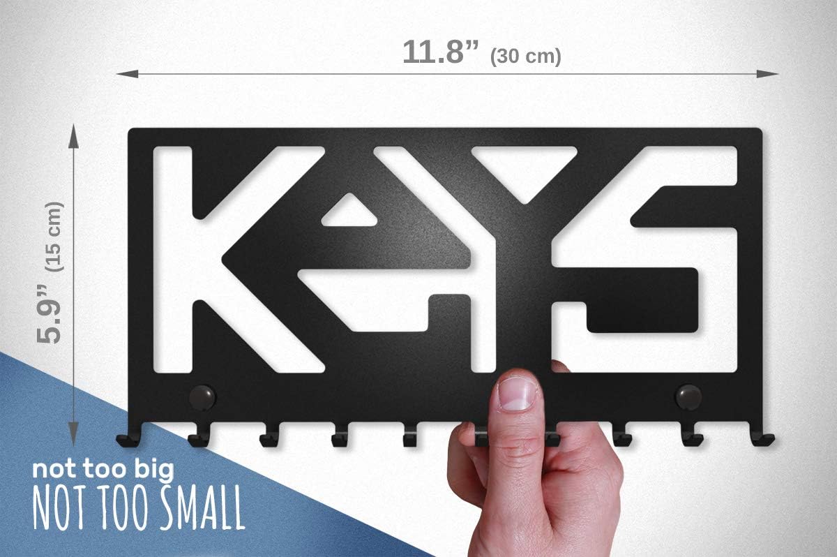 Keys Rectangle Board - Key Holder for Wall