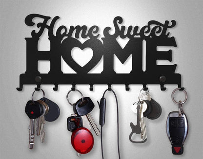 Home Sweet Home - Key Holder for Wall