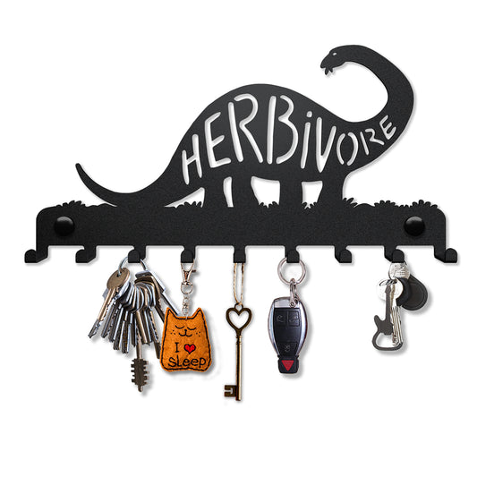 Herbivore! Dino Shaped Wall Mounted Key Holder