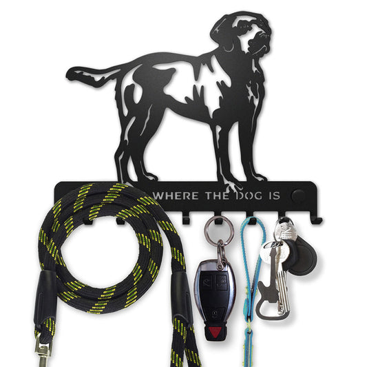 Labrador Retriever Dog - Key Holder for Wall