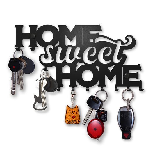 Home Sweet Home - Key Holder for Wall